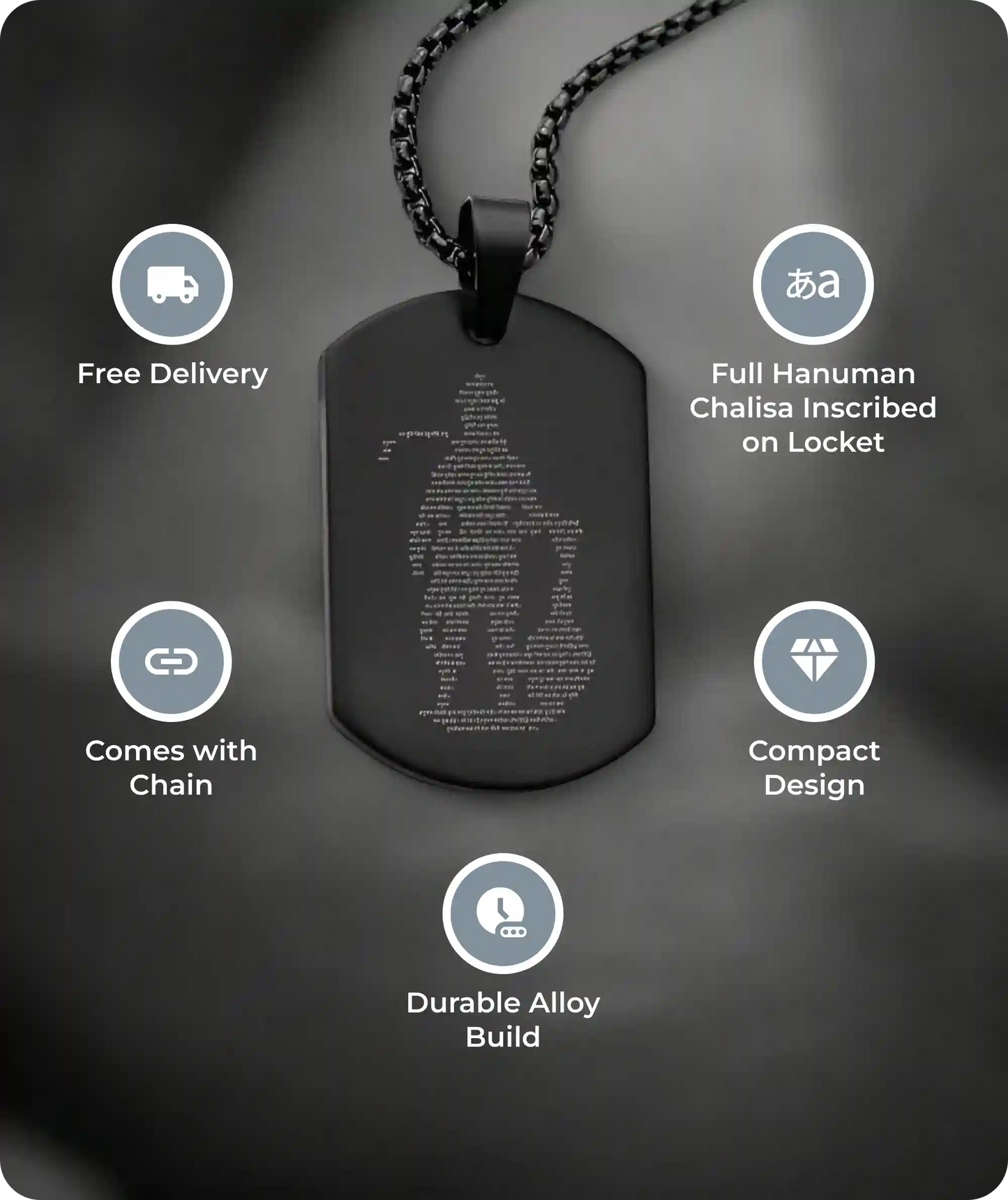 Hanuman Chalisa Pendant