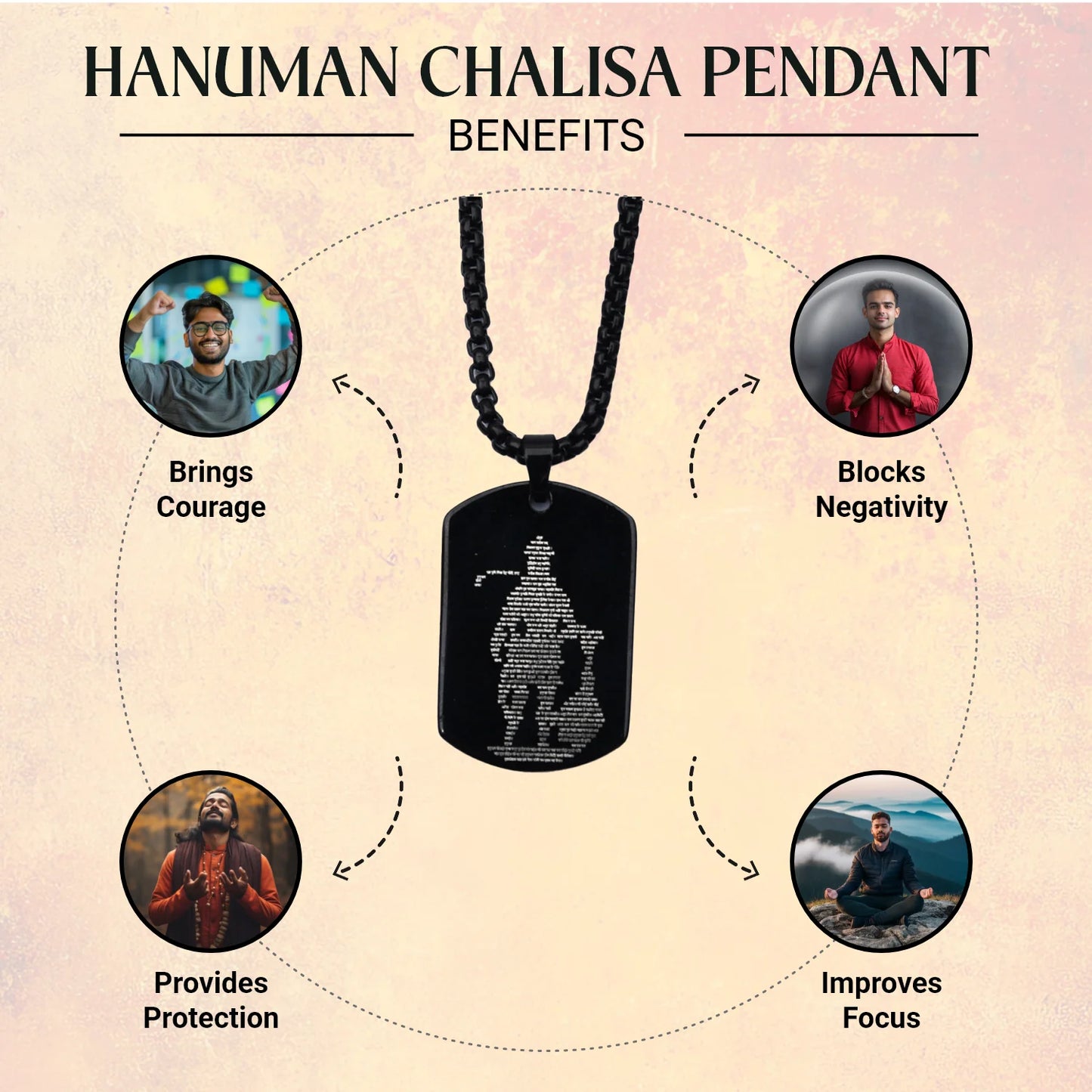 Hanuman Chalisa Pendant